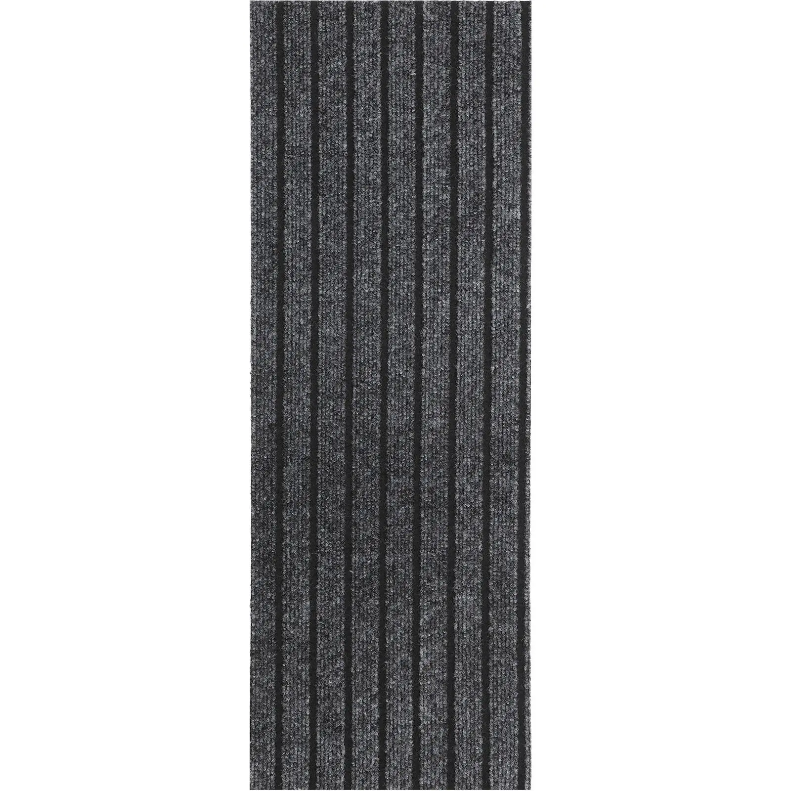 Stair Tread Carpet 26x75cm Deep Gray Non Slip Mat Stairs Staircase Mats Step Tape Reusable Durable Home Safety Kids Dogs