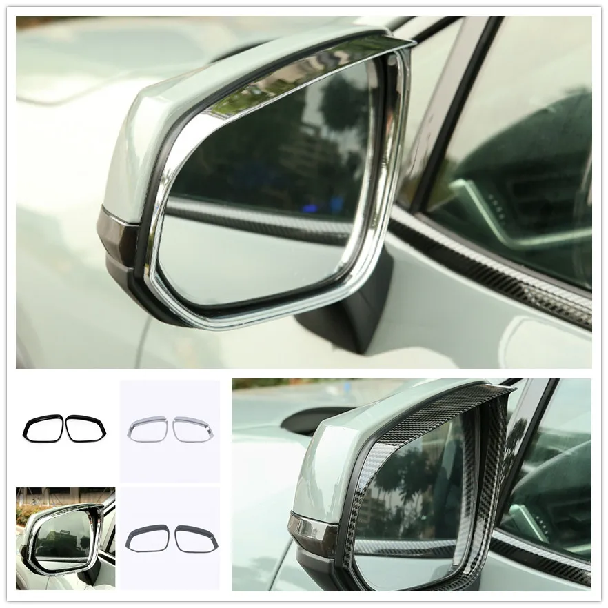 

For Toyota Sienna 2021 2022 ABS Chrome / Carbon Fiber Accessories Exterior Car Rearview Side Mirror Decoration Covers Cap Trim