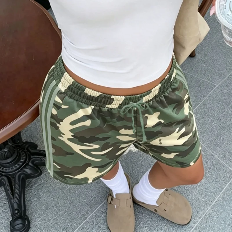 Women’s Capri Pants Elastic Waist Drawstring Wide Leg Loose Fit Trousers