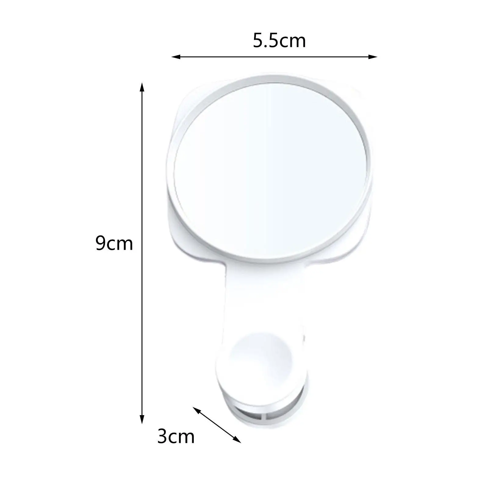 Selfie Reflector Mirror Clip Portable Travel Camera Glass Mirror Accessory for Phone Photography