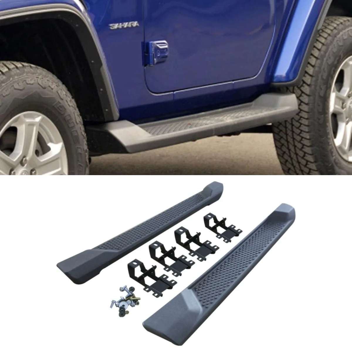 

Car Side Footboard Running Board Exterior Part For JL Wrangler 2018-2019 Body Kit Car Accessories