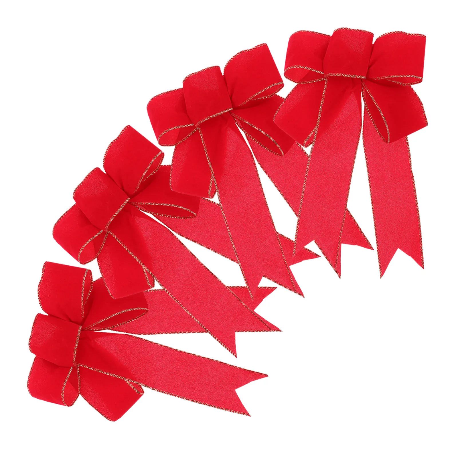 

DIY Gift Packaging Big Bow Bows with Twist Ties Pendant Craft Unique Bowknot Decorative Glitter