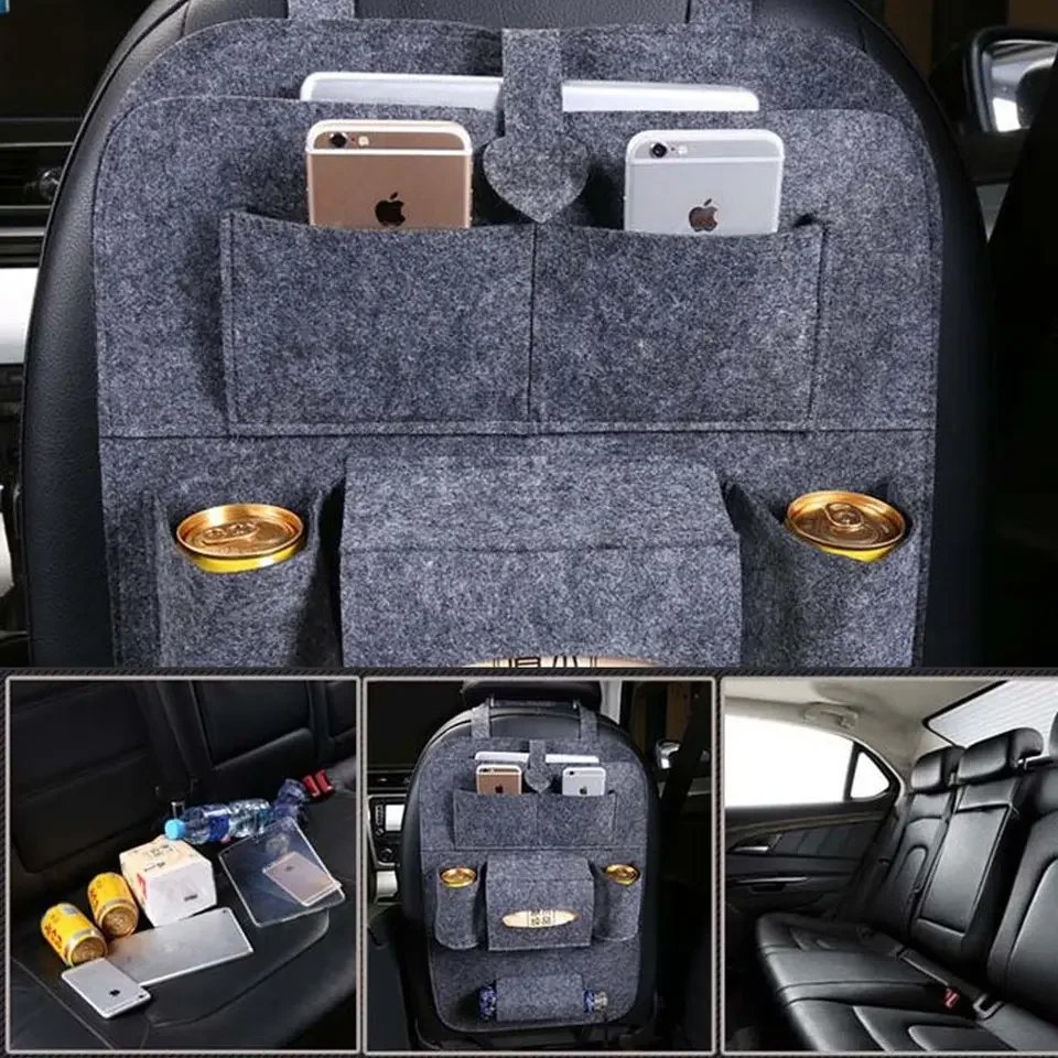 Car Seat Packing Bag Hanging Bag Vehicle Vack Seat Bag Automotive Supplies Multi-functional Vehicle Storage Storage Box