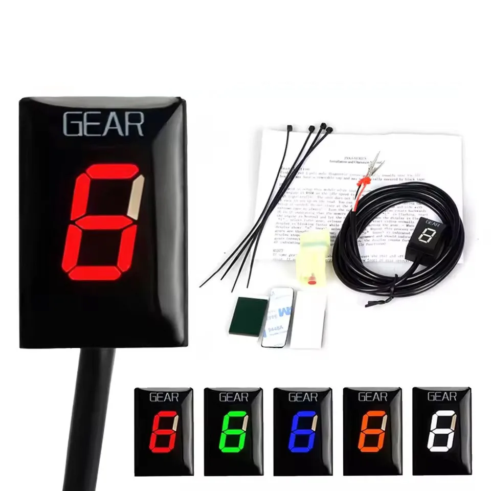 For Honda VFR800 interceptor R800X All Years 2006-2013 Motorcycle Gear Indicator Digital 1-6 Level Gear Display Speed Bracket