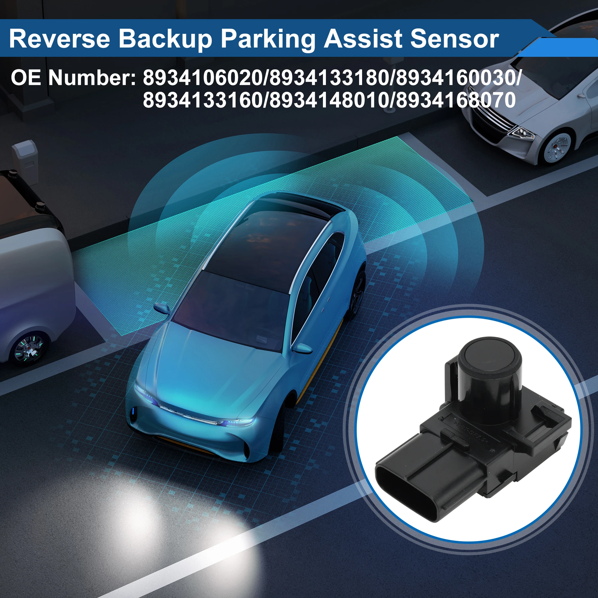 UXCELL No.8934106020 Reverse Backup Parking Sensor for TOYOTA Corolla Verso 1.6 04-09
