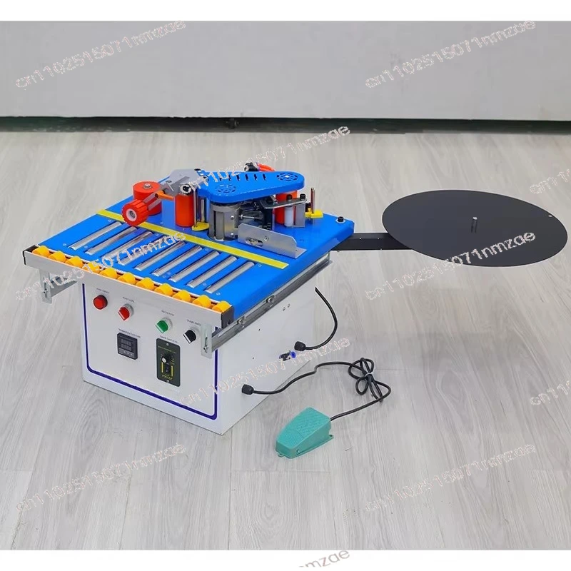 ST-70 Upgraded Roller Mini Portable Edge Banding Machine Curve Woodworking Multifunctional Mini Manual Edge Grinding Machine