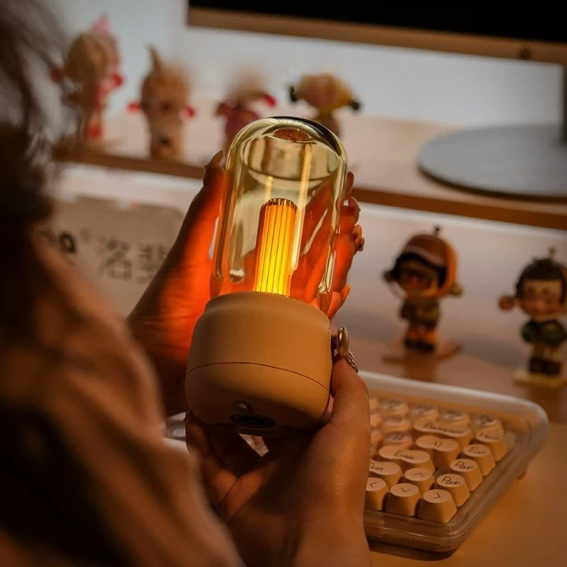 pick-up lamp, bedside lamp, night lamp, candlelight atmosphere photography gift gift decorative desk lamp