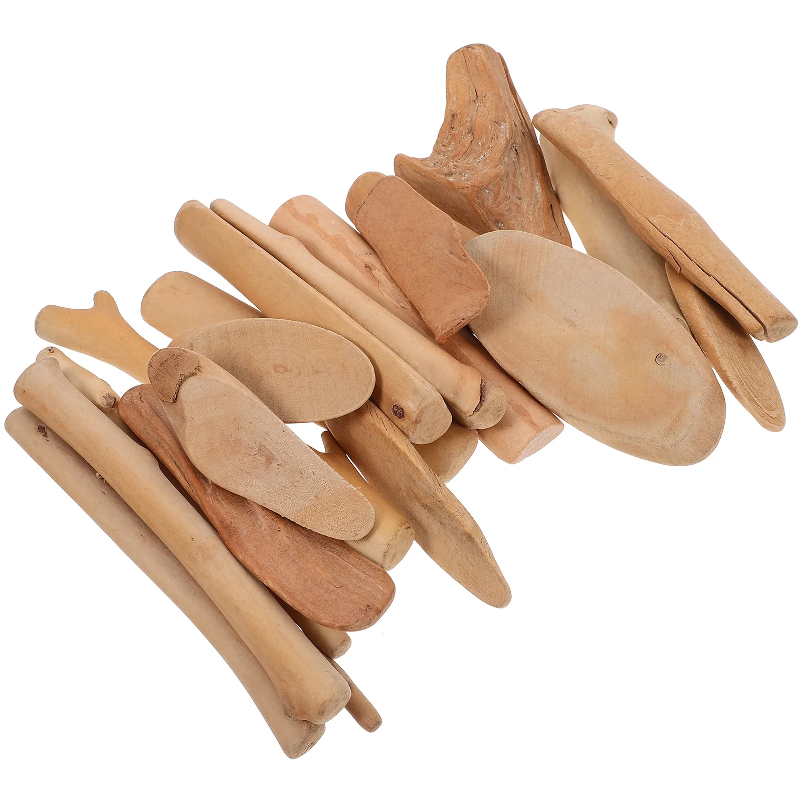 

20Pcs Driftwood Wood Sticks Natural Rustic Christmas Decor DIY Craft Twigs Sticks for Home and Office Decoration