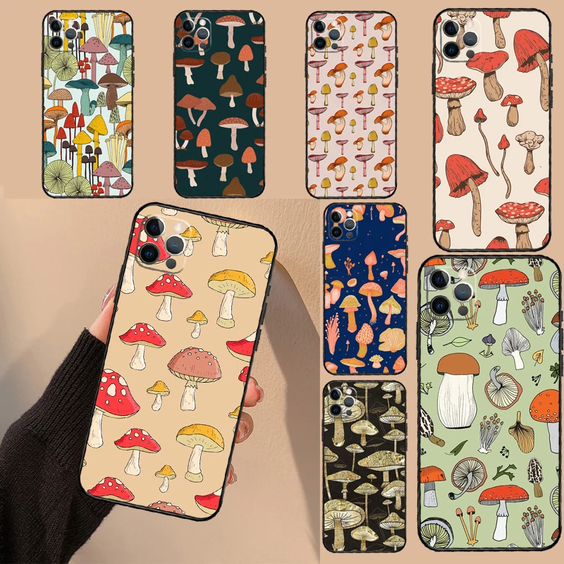 Mushroom Pattern Ca… - image