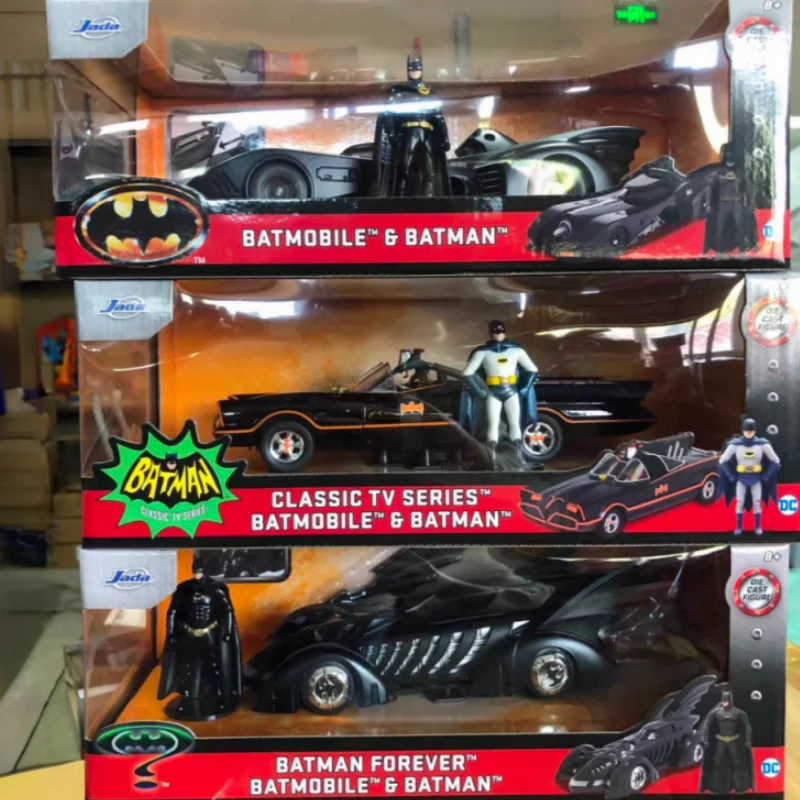 

In Stock Original Jada 1:24 DC Batman The Dark Knight Alloy Car Model Car Enthusiast Collection Ornament Set Toy Birthday Gifts