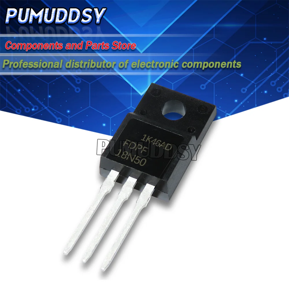 5PCS MDP18N50 FDPF18N50 18A 500V TO-220 IC