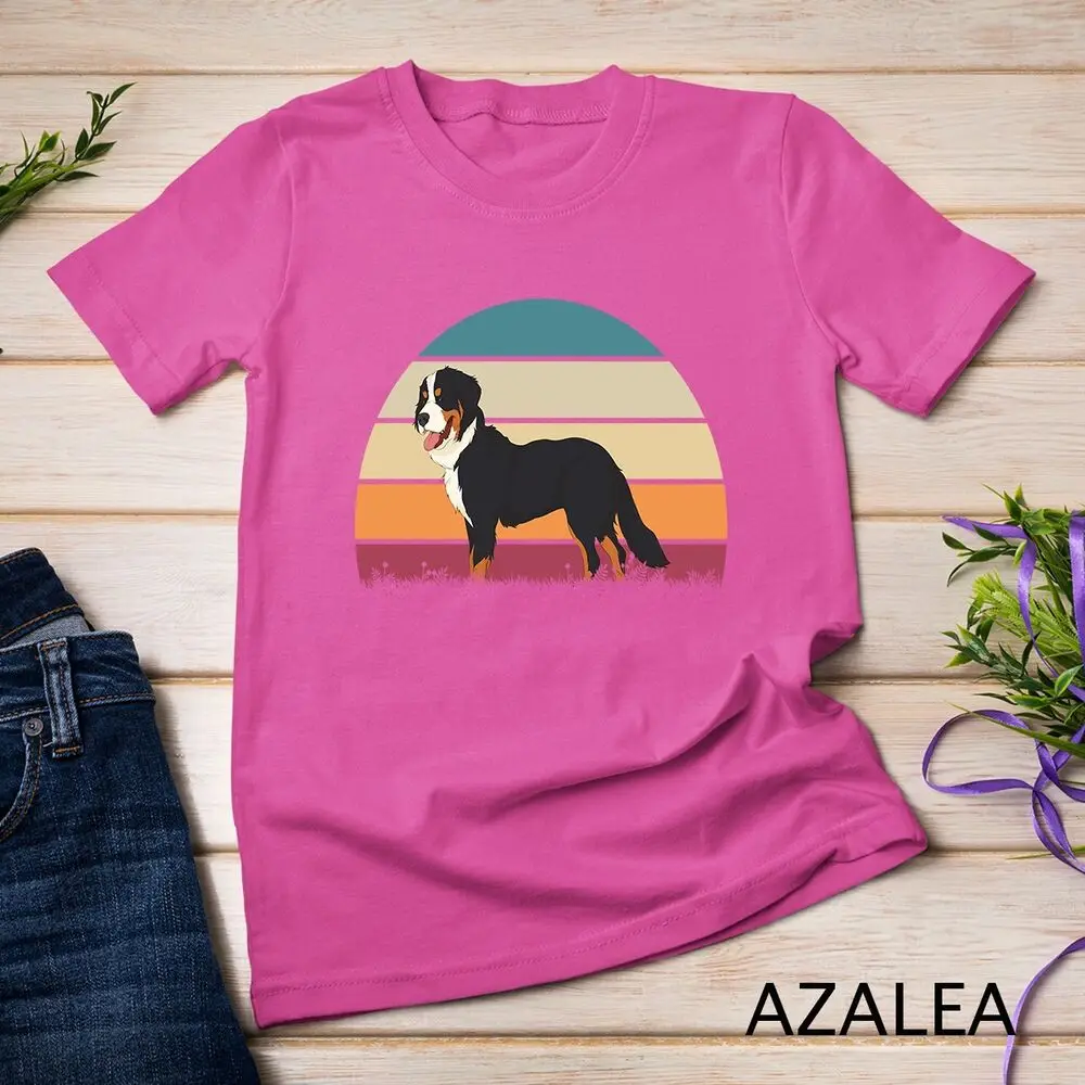 Retro Animal Pet Bernese Mountain Dog Owner Bernese Mountain Unisex T-shirt