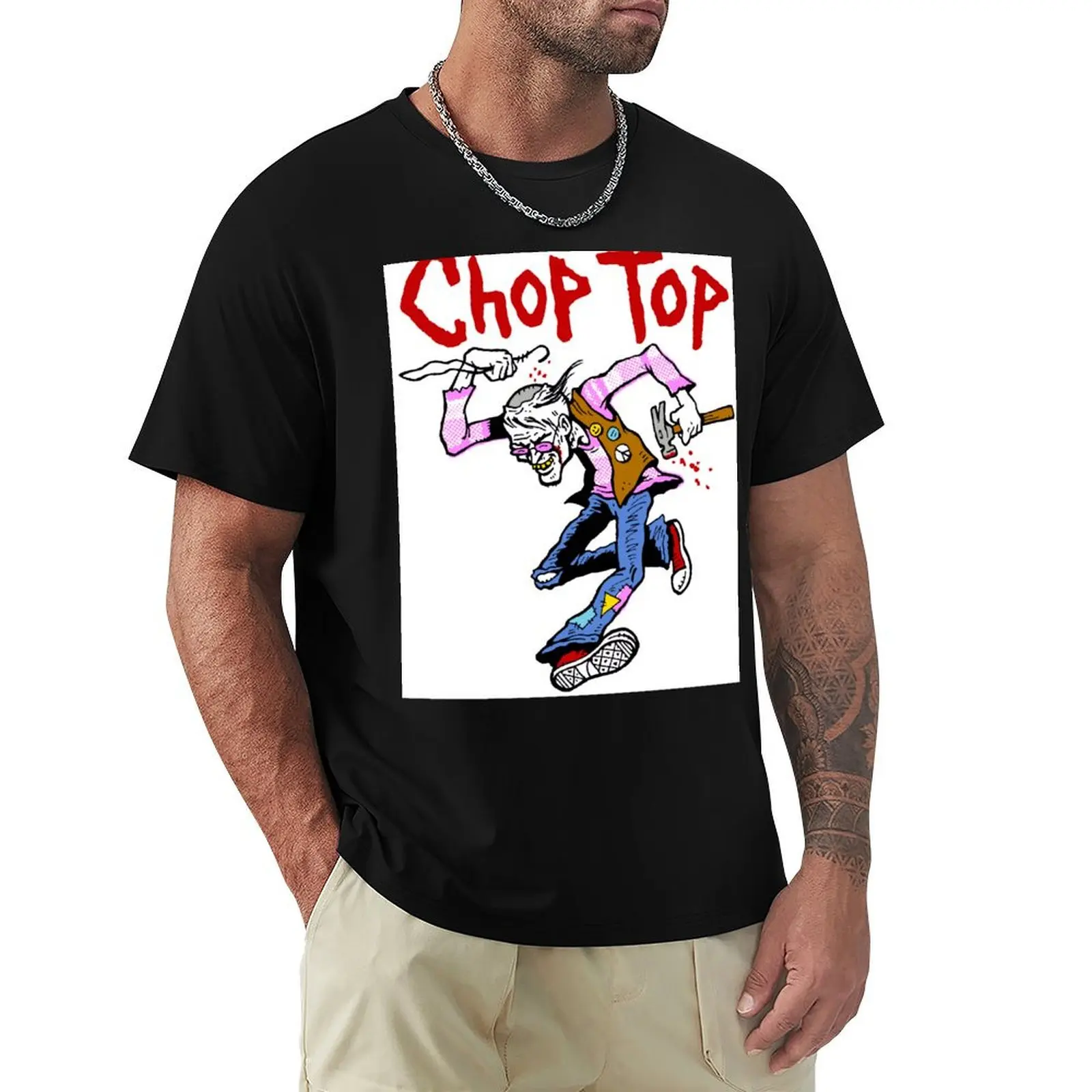 Chop Top - Lick My Plate T-Shirt Summer Festival T-Shirt