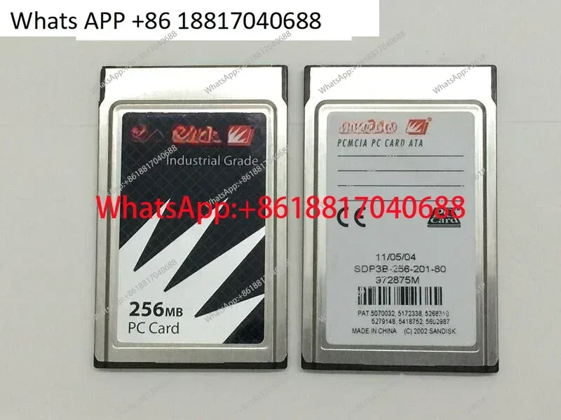 Original ATA card 256MB PCMCIA PC card 68 hole industrial equipment storage card