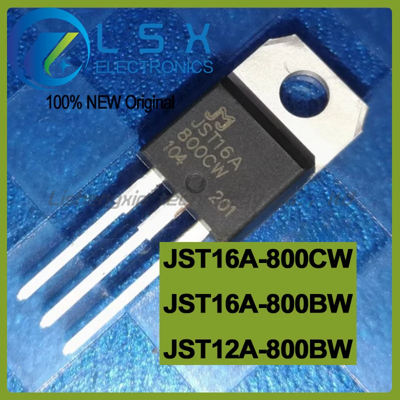 10pcs JST16A-800CW JST16A-800BW JST12A-800BW TO-220 bidirectional thyristor New and Original
