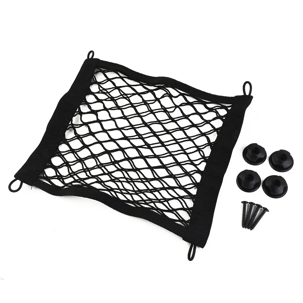 1Pcs Storage Net Luggage Net 25x30cm Extra Large Elastic High Elastic Mesh Organize Maps Or Documents Storage Vans