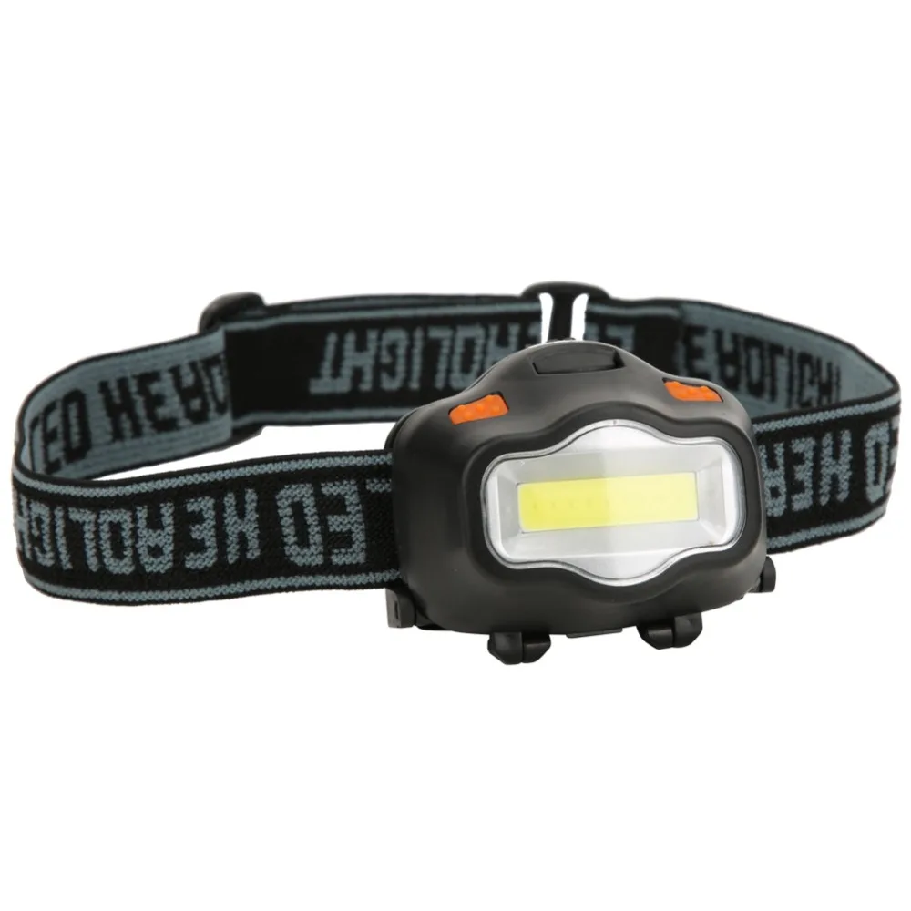 دائم ABS COB المصباح مقاوم للماء سطوع قابل للتعديل رئيس مصباح صغير الحجم LED كشافات التخييم