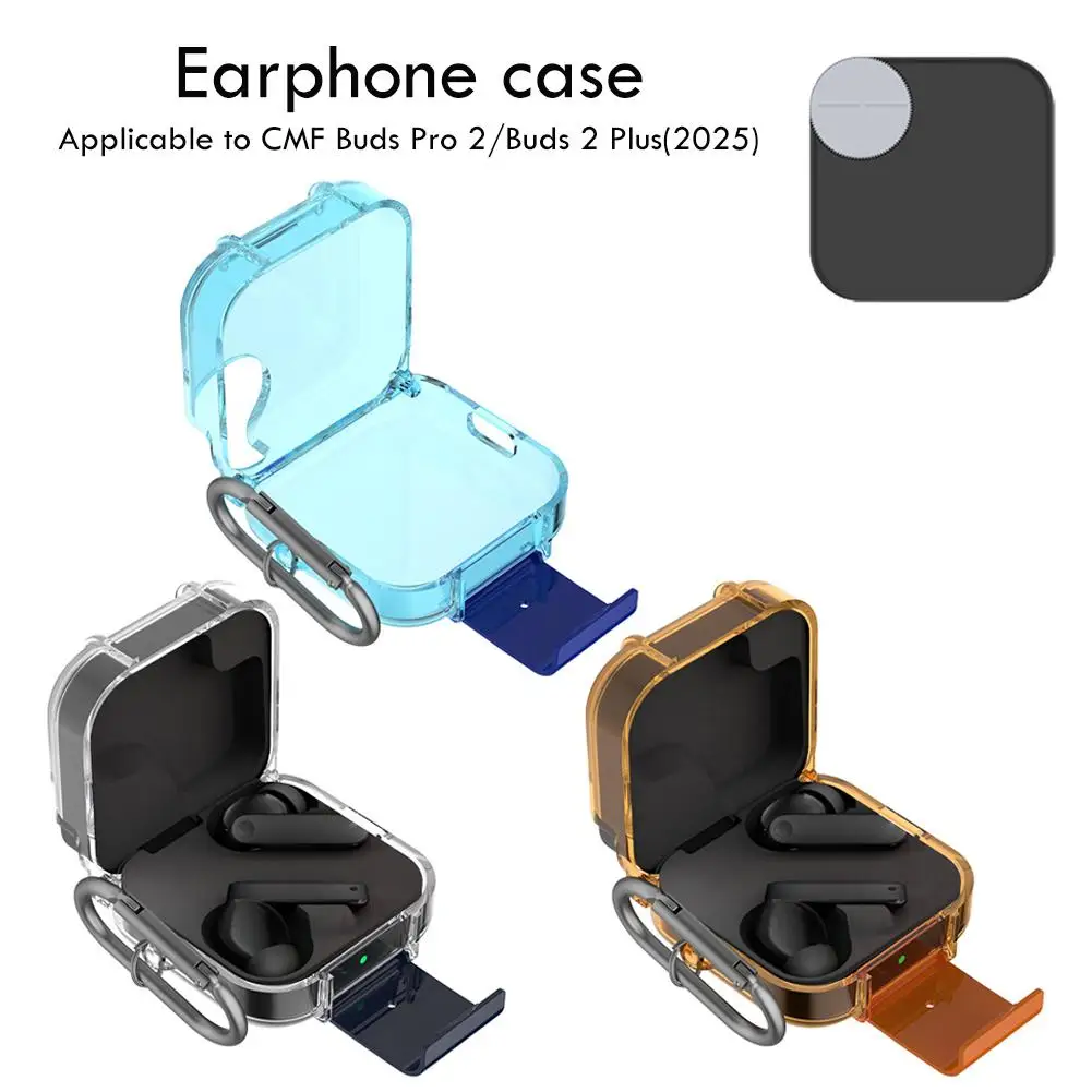 

Earphone Case Switch Bracket Design TPU Protective Cover For CMF Buds Pro 2 Buds 2 Plus 2025 Lightweight Earphone Shell
