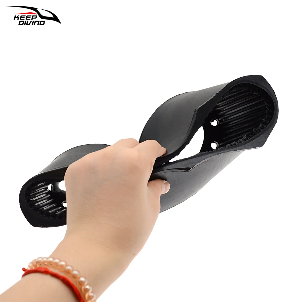 12L الغوص اسطوانة غاز قاعدة خزان أسفل حماية حامل سبائك الألومنيوم زجاجة قاعدة مطاطية ملحقات الغوص