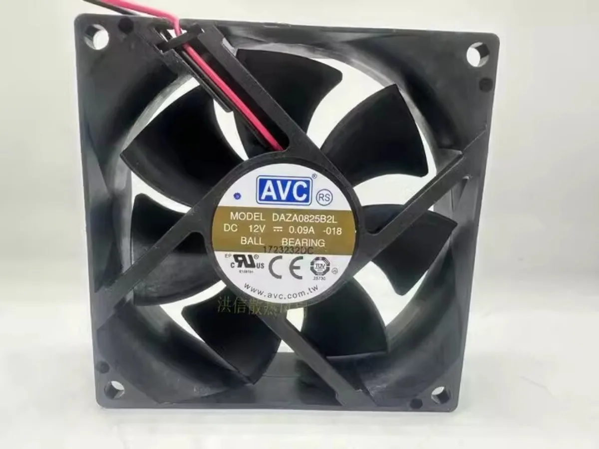 

Для AVC DAZA0825B2L 8025 DC12V 0.09A 80*25MM 2-проводной бесшумный вентилятор охлаждения