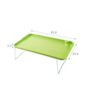 Folding Multi-Function Bed Tray, laptop table, bed, lap, portable, breakfast 10 Main Sales Study Table for Room - №6