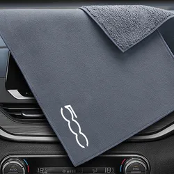 Car Cleaning Drying Cloth High Water Absorption Car Wash Towel For Fiat 500 500C 500L 500X 500e Punto Stilo