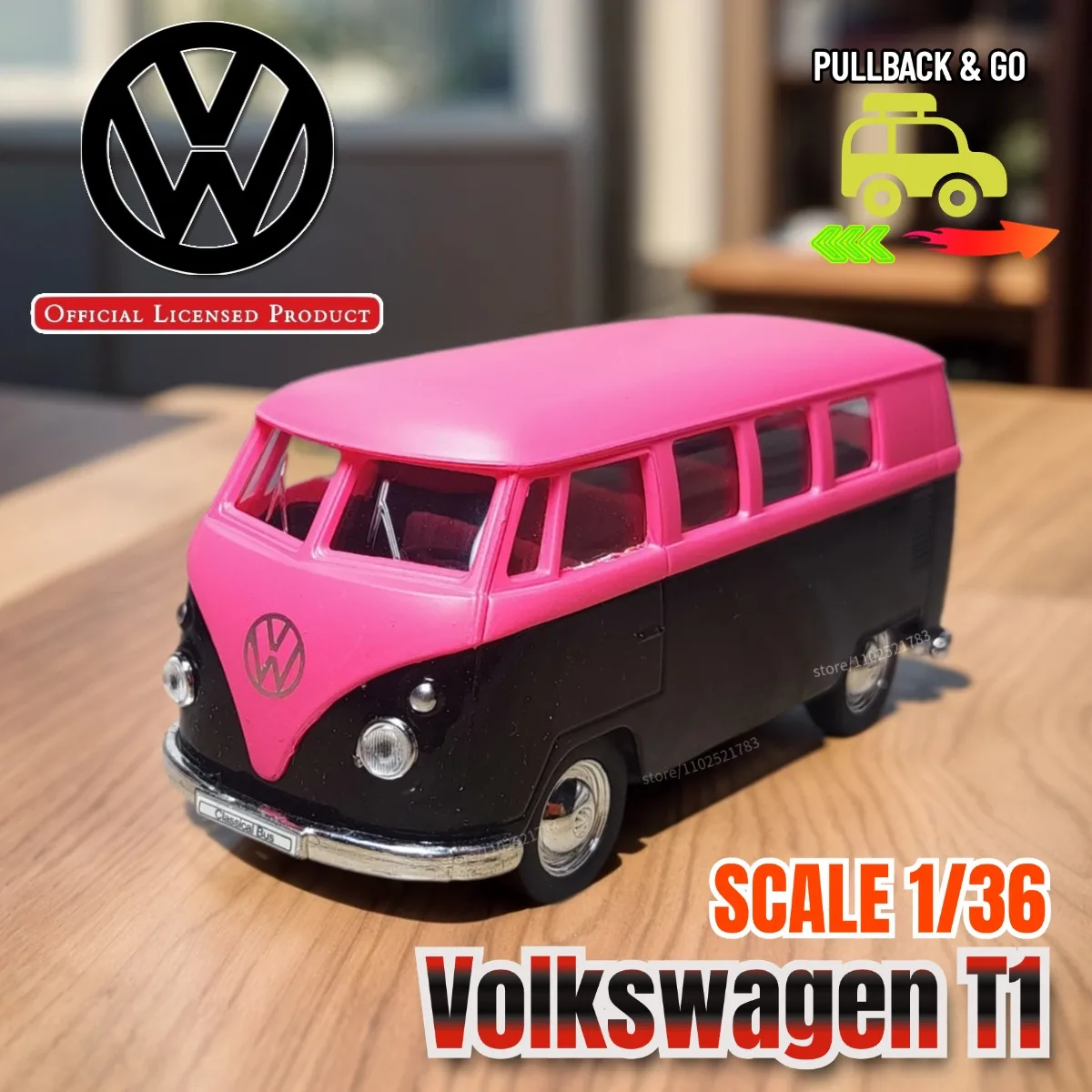 1/36 Pullback Toy Car Model VW Audi BMW Porsche Official Licensed Alloy Diecast Vehicle Scale Replica Xmas Gift Kid Boy Toy