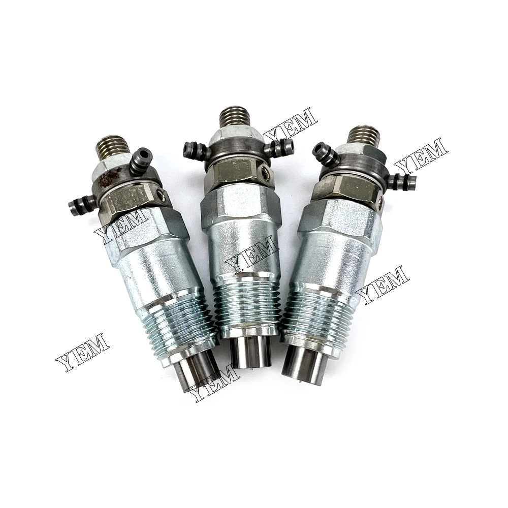 3x part number 15271-53020 DN12SD12 Fuel Injector For Kubota D850 Diesel engine