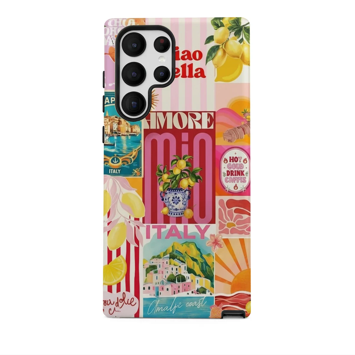 

Coquette Summer Case for Samsung A07 S26 S25 S24 S23 S22 A55 A54 Ultra PRO Plus FE 5G Hard Acrylic Shockproof Cover Funda