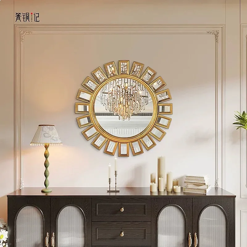 Y Wall Mounted Makeup Mirror Nordic Light Luxury Living Room Hallway Bathroom Bedroom Creative Decor