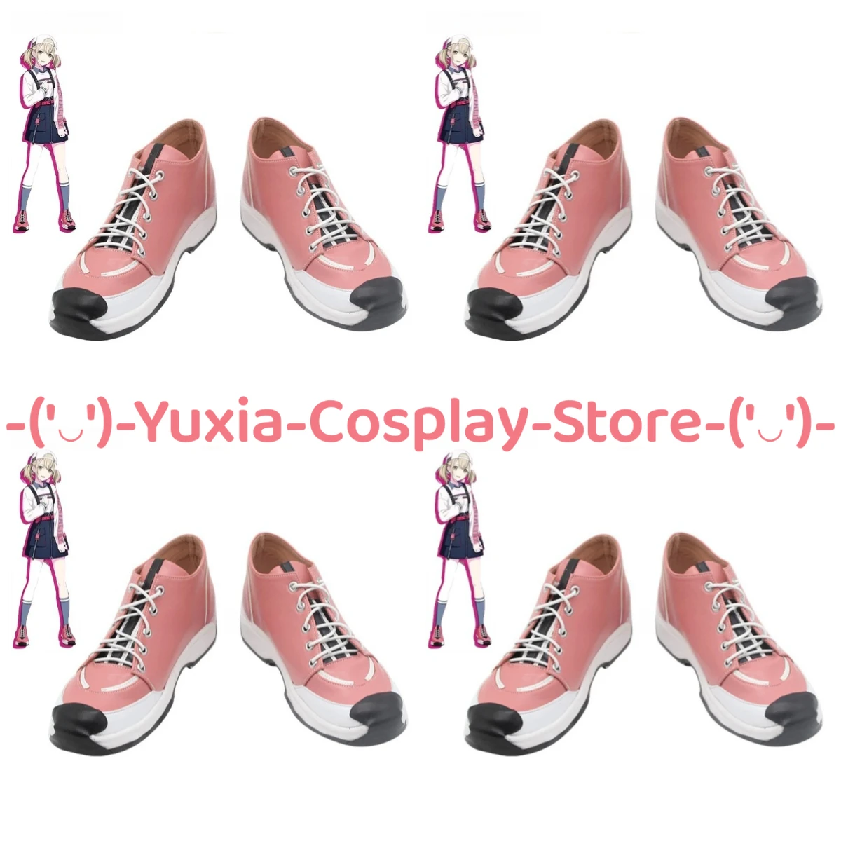 

Юксиакосплей! Project Sekai Kohane Azusawa, обувь для косплея, реквизит для персонажей аниме, ботинки из искусственной кожи, карнавальный костюм на Хэллоуин