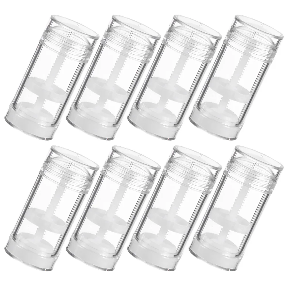 

8Pcs 30Ml Lightweight Empty Stick Tubes for Homemade Fragrance Balm Twist-Up Plastic Container for Personal Care Products