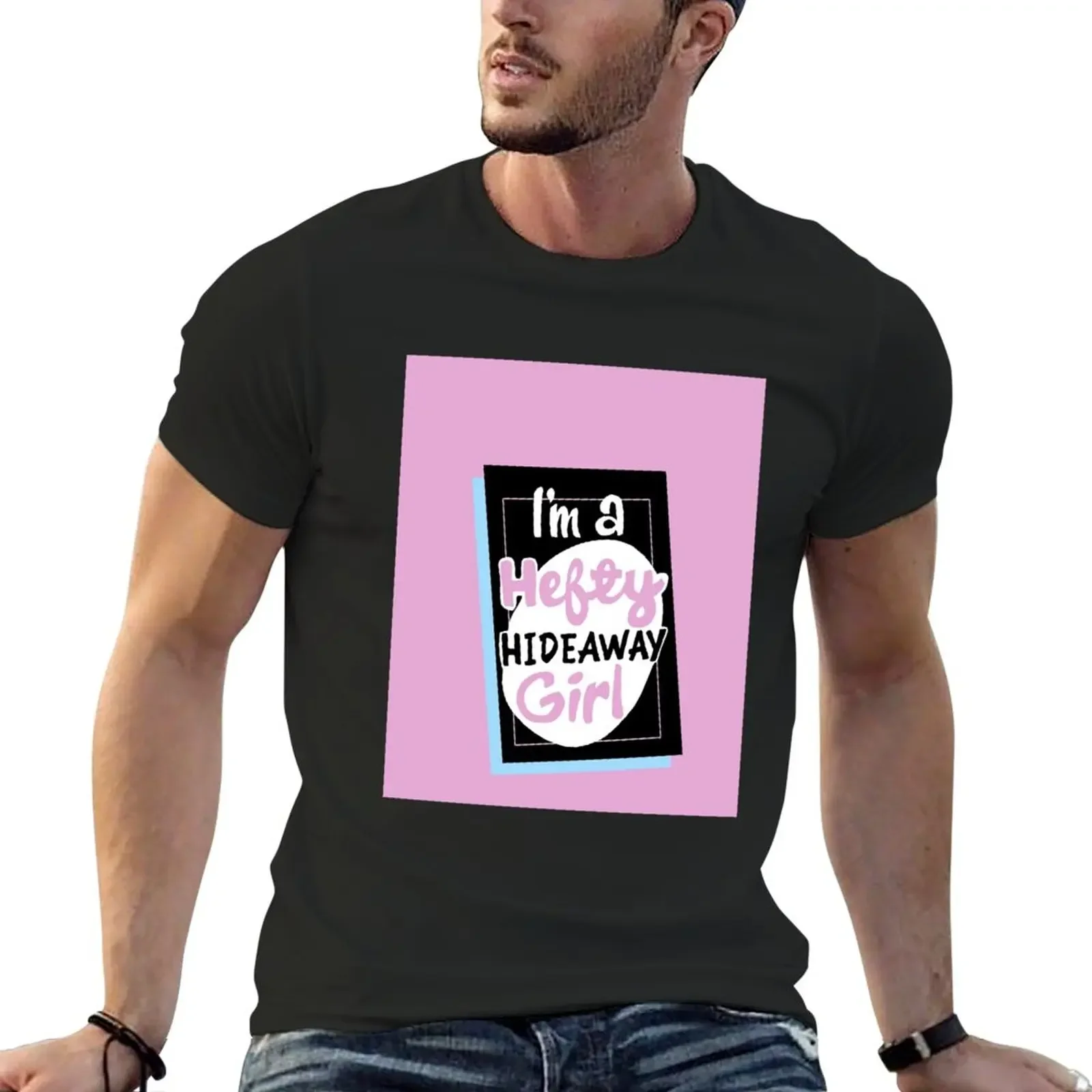 New Hefty hideaway hairspray john waters Graphic T-Shirt oversized t shirts summer top t-shirts man Men's cotton t-shirt