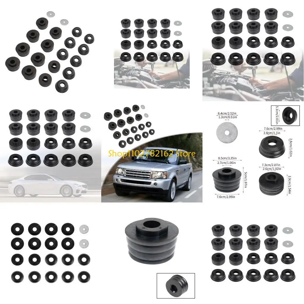 

Крепления кузова из полиуретана 547B для F250 F350 1999-2008 гг. Заменяют аксессуары KF04050BK