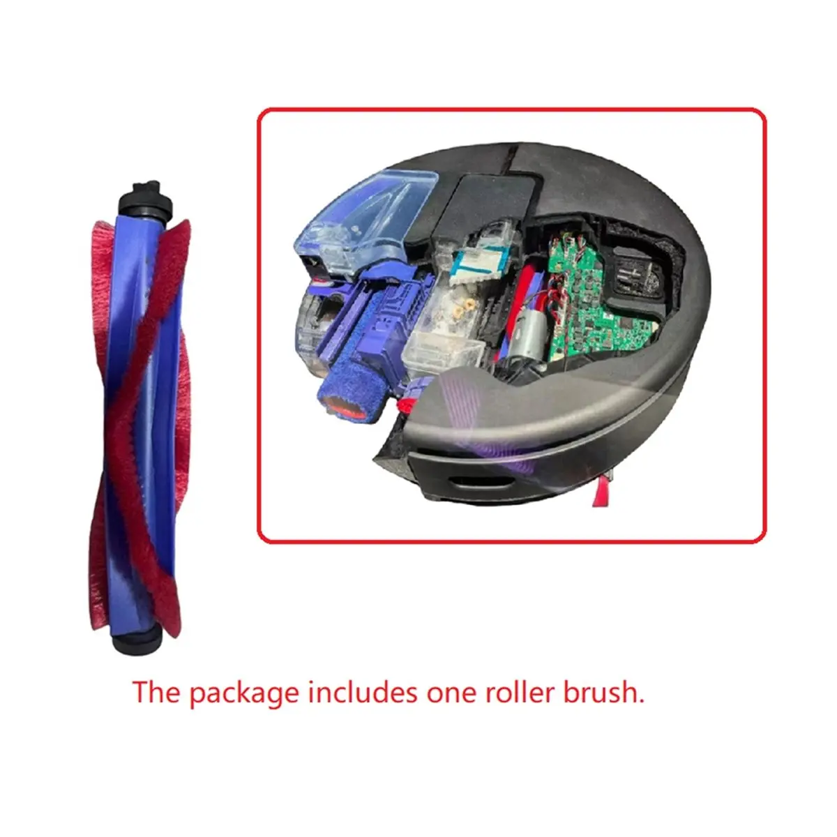 （ON SALE）Roller Brush for Spot+Scrub AI Robot Vacuum Cleaner Replacement Parts Vacuum Main Brush Roller Brush B