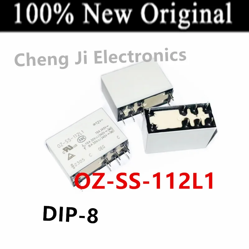 10PCS/Lot OZ-SS-112LM1 、OZ-SS-124LM1 、OZ-SS-112L1 、OZ-SS-124L 、OZ-SS-112L DIP-6 New original power relay