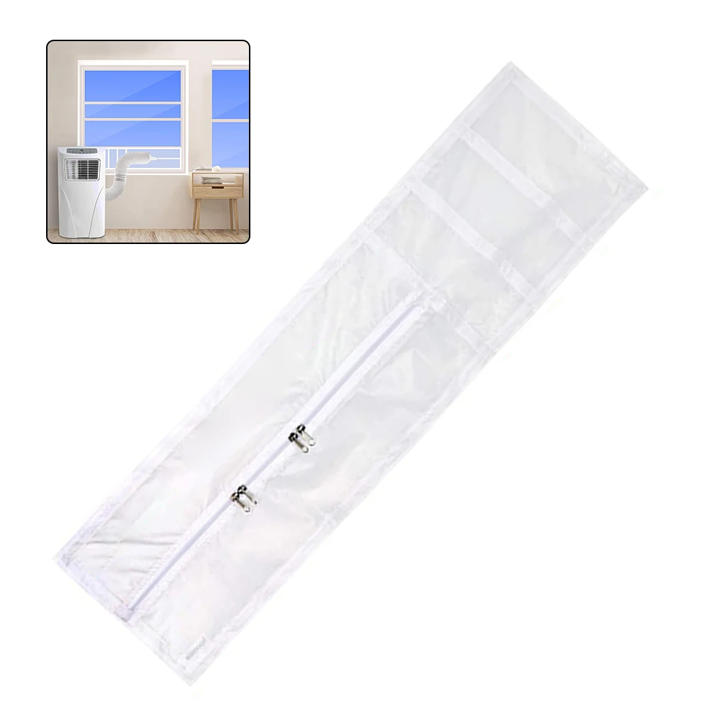 Home Cooling Energy Saving AC Airtight Seal Cost-effective Solution Non-woven Fabric Tool-free Setup For Windows Up To 94cm