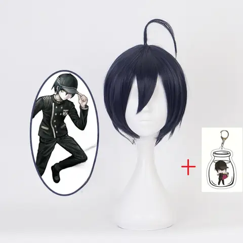Danganronpa V3 Short Heat Resistant Cosplay Wig for Men Paxbara