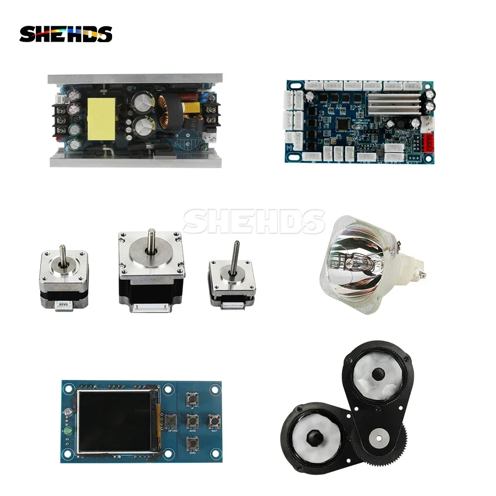 SHEHDS 2PCS Beam 275W Moving Head light Frost Effect For  DJ Disco Party Night Club Wedding Effect Professional