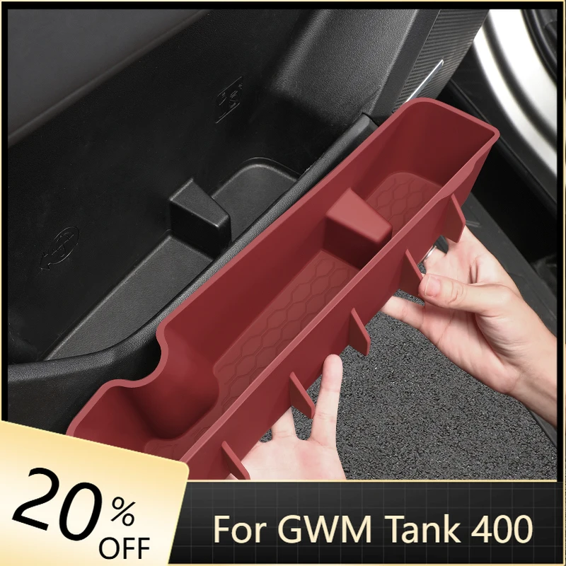 

Car Door Storage Box Door Groove Pad Storage Box Car Interior Supplies Decoration Modification Accessories Tank 400