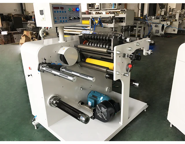 Hot Sale 320mm Roll to Roll Small Slitting and Rewinding Machine for Sticker Label Paper