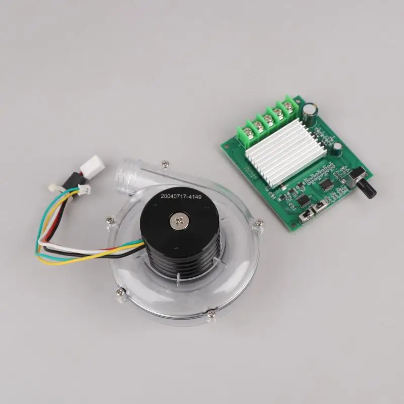 

Mini 39MM Inner Rotor Brushless Motor DC 12V-24V Silent 3-phase High Speed Turbine Fan Motor Repair