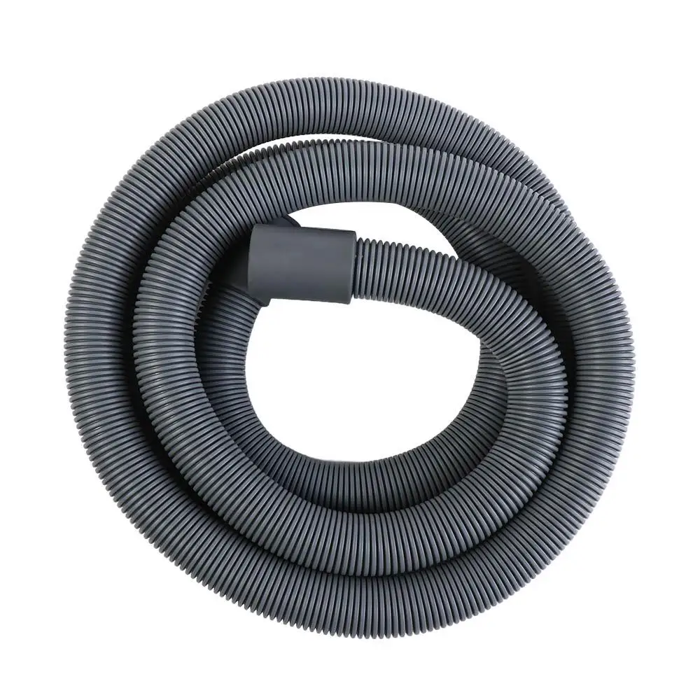 

Extension Pipe Plastic Wash Machine Drain Hose Universal Convenient Waste Drain Hose Durable Grey Dryer Drain Hose Bathroom