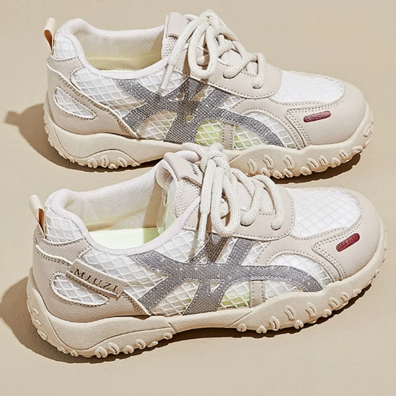 

Casual Shoes, German Training Shoes, Spring Fashion Breathable Sports Shoes for Women, Forrest Gump Style, Women's Models with Internal Height Increase