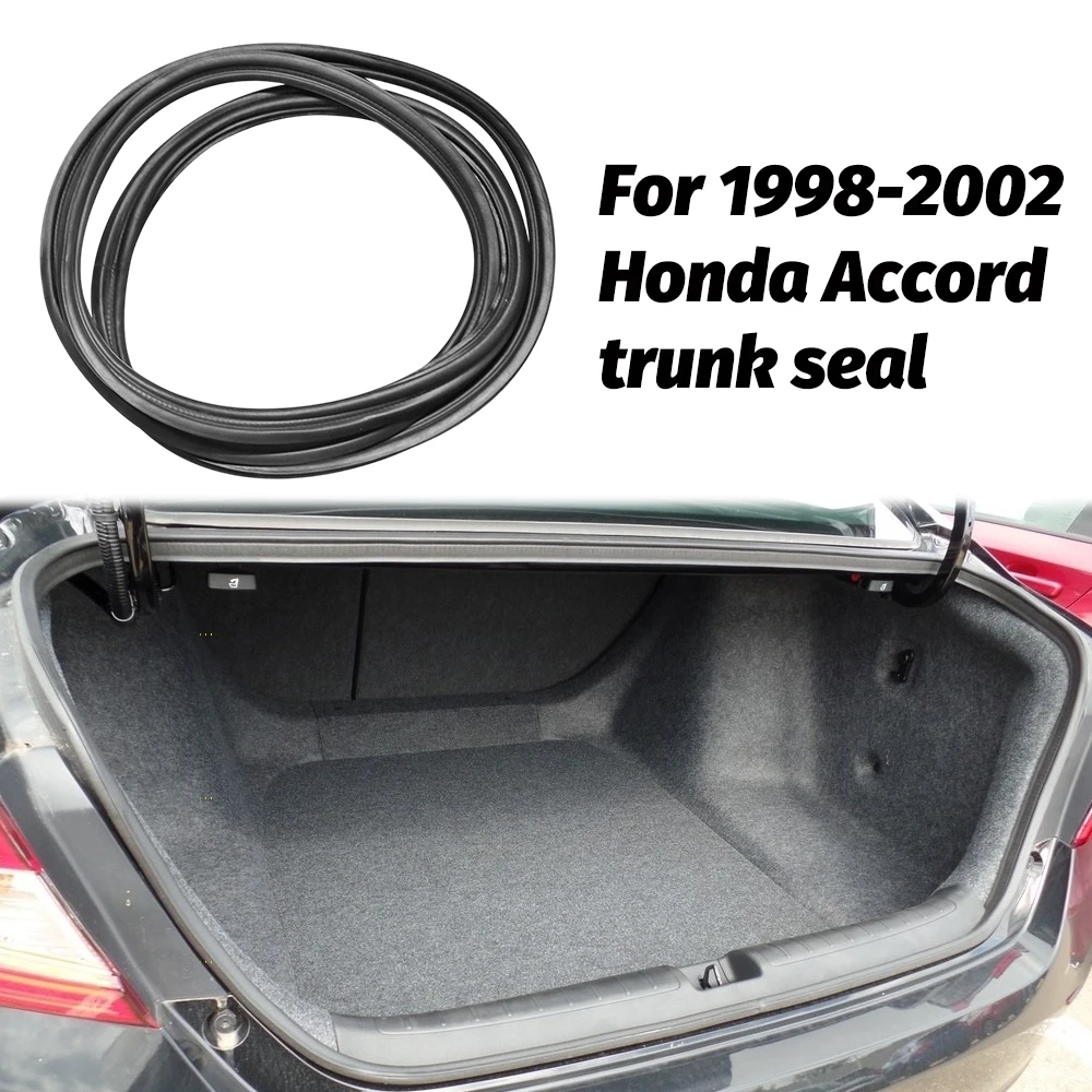 Trunk Deck Lid Weatherstrip Seal Gutter Channel Cutlass For Accord Sedan 1998 1999 2000 2001 2002 Car Accessories 74865-S5D-A01