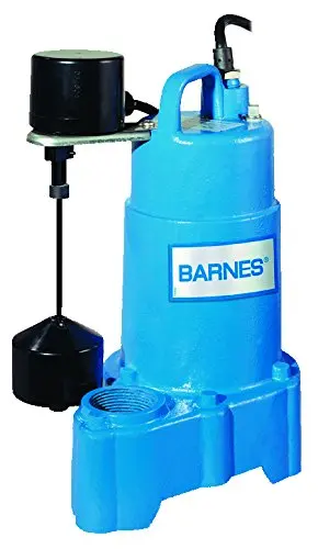 112551 Model SP33VF Submersible Sump Pump -High-Efficiency for Residential Use, Cast Iron Vortex Impeller, 1/3 HP