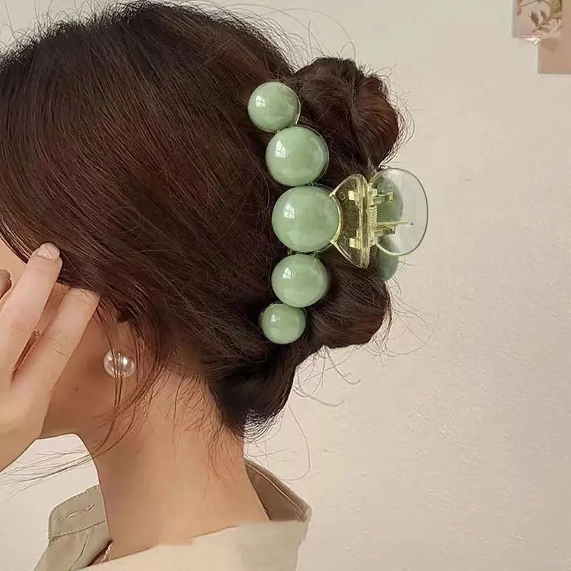 New Women Fashion Claw Clip Headwear Long Hair Clips Multiple Styles Korean For Girls Shark Clips Hair Accessories Styling Tools