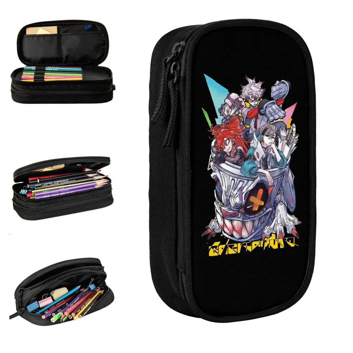 

Gachiakuta Japanese Anime Pencil Case Pencilcases Pen Holder for Student Large Storage Bag Students School Gift Stationery