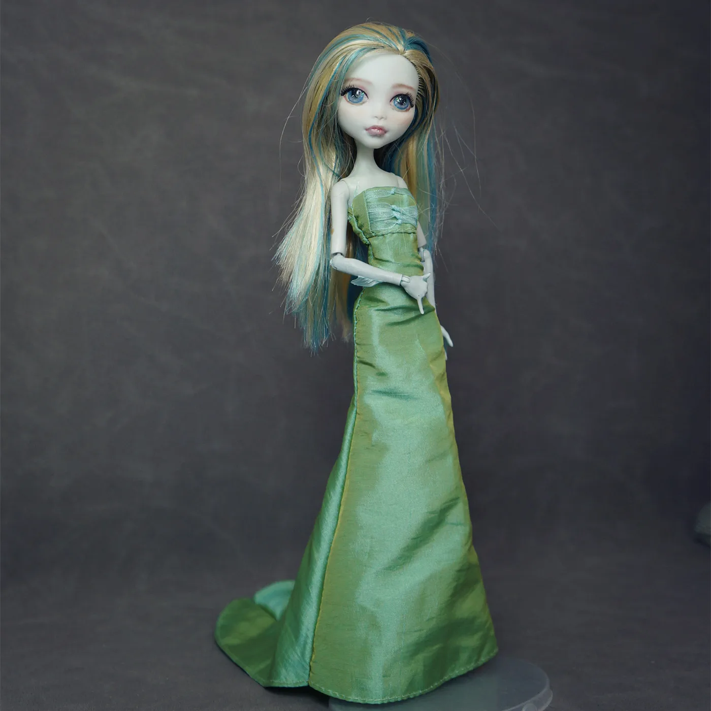 Conjunto de ropa para muñecas Monstering High, ropa para muñecas, atuendo, vestido de muñeca con personalidad, decoraciones DIY, accesorios para muñecas delgados hechos a mano