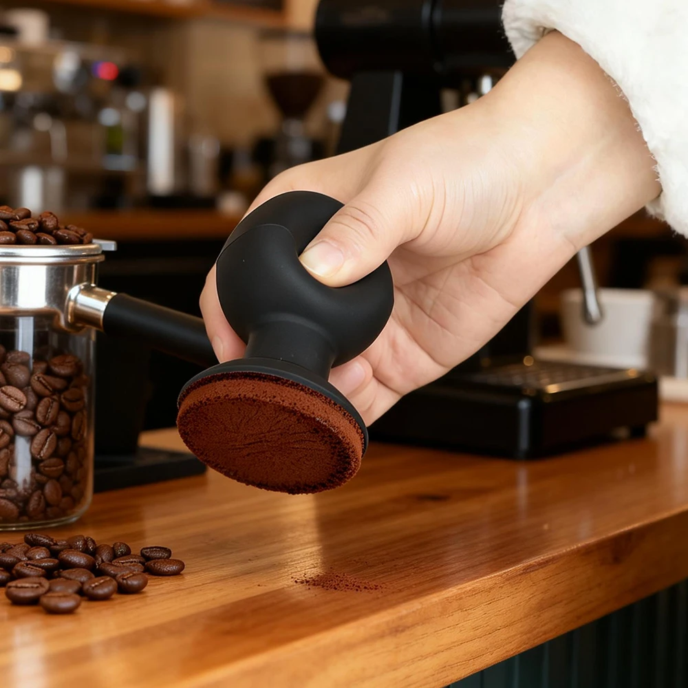 Ultra Quiet Coffee Powder Suction Cup Dirt Free Slag Free Coffee Puck Remover Tool 51/58mm Size Espresso Cleaning Tool
